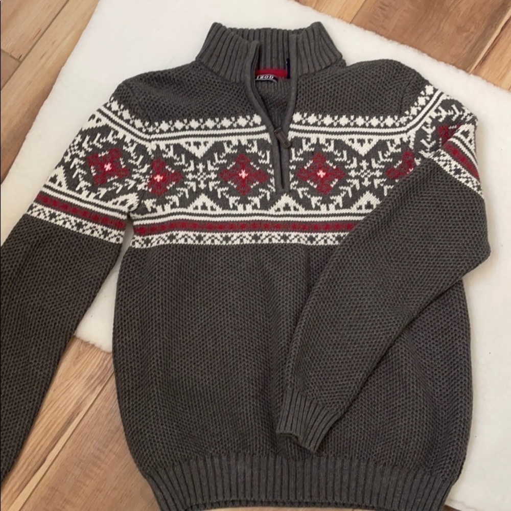 EUC Izod men’s Nordic fair isle sweater​​​​​​​​​​​​​​